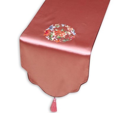 SKTR001 custom-made Chinese pastoral tablecloth style custom embroidery tablecloth style tablecloth tablecloth style tablecloth towel conference tablecloth tablecloth clothing factory tablecloth price detail view-10